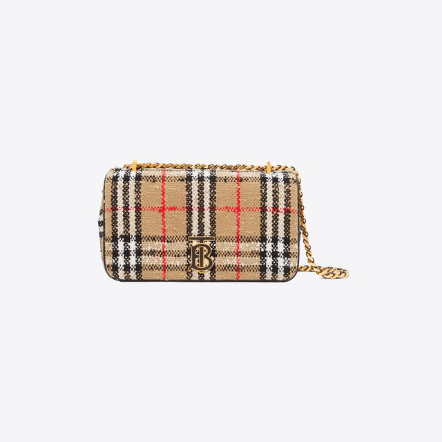 Vintage Check Bouclé Small Lola Bag