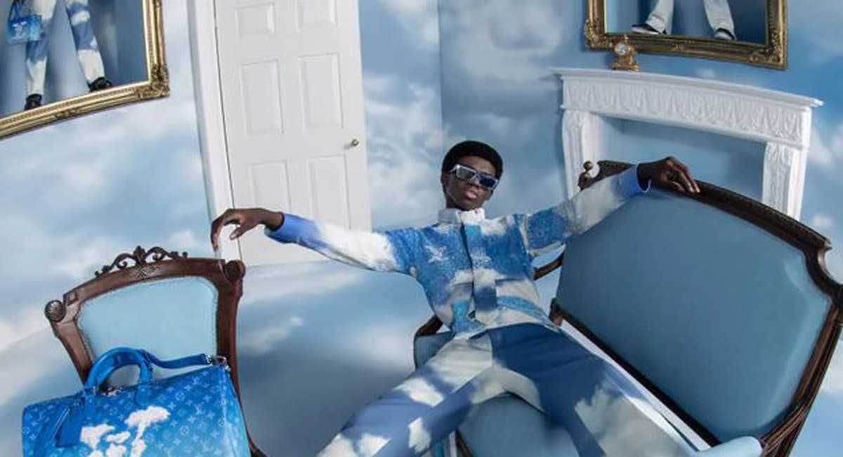 X YK Monogram Painted Dots Down Blouson