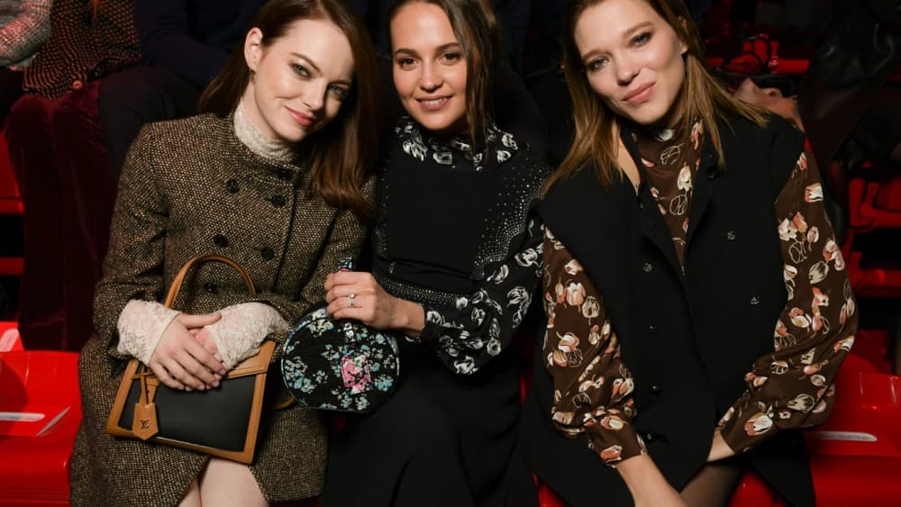 X YK Monogram Painted Dots Down Blouson