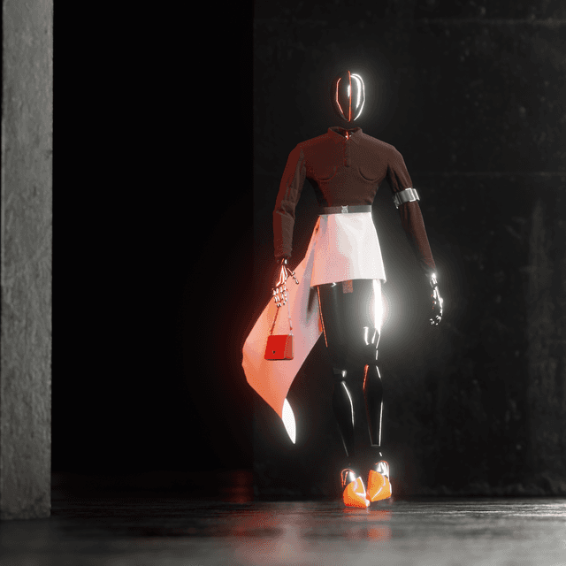 Detachable Sleeve Hooded Puffer Jacket NFT