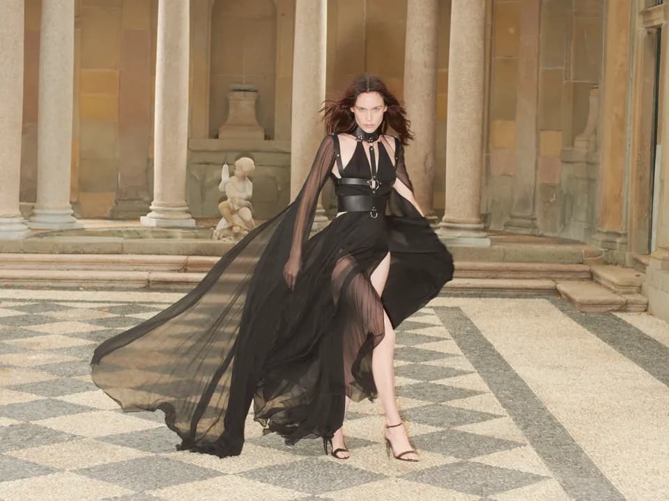 Abito Midi Con Stampa