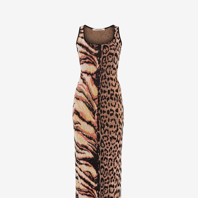 Abito Midi Con Stampa