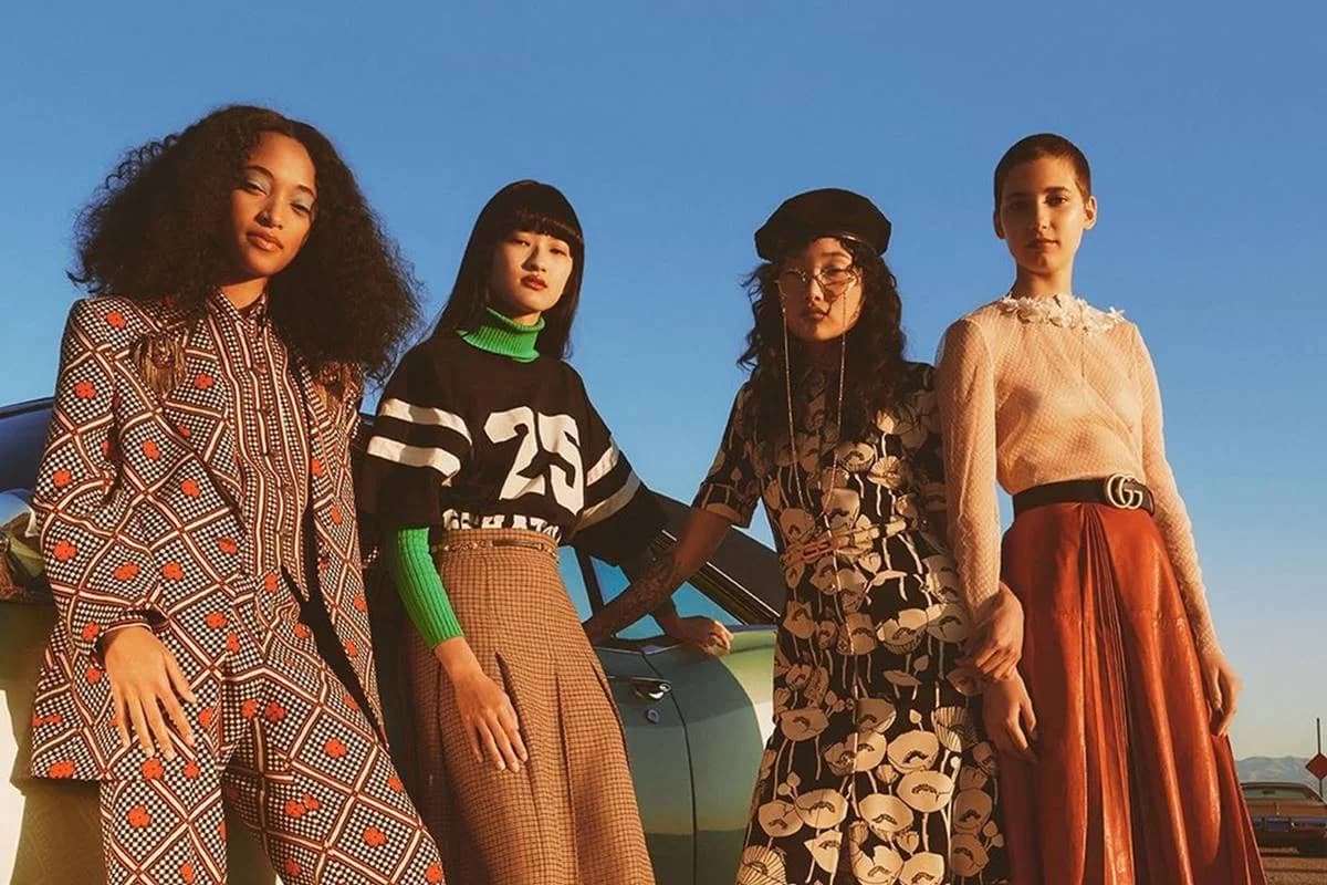 Music Ocean Print Bowling Shirt