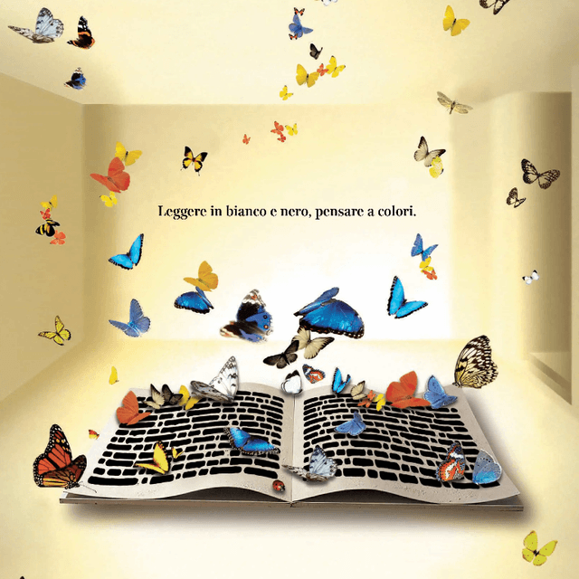 #8 Le farfalle sapienti by Emilio Isgrò NFT